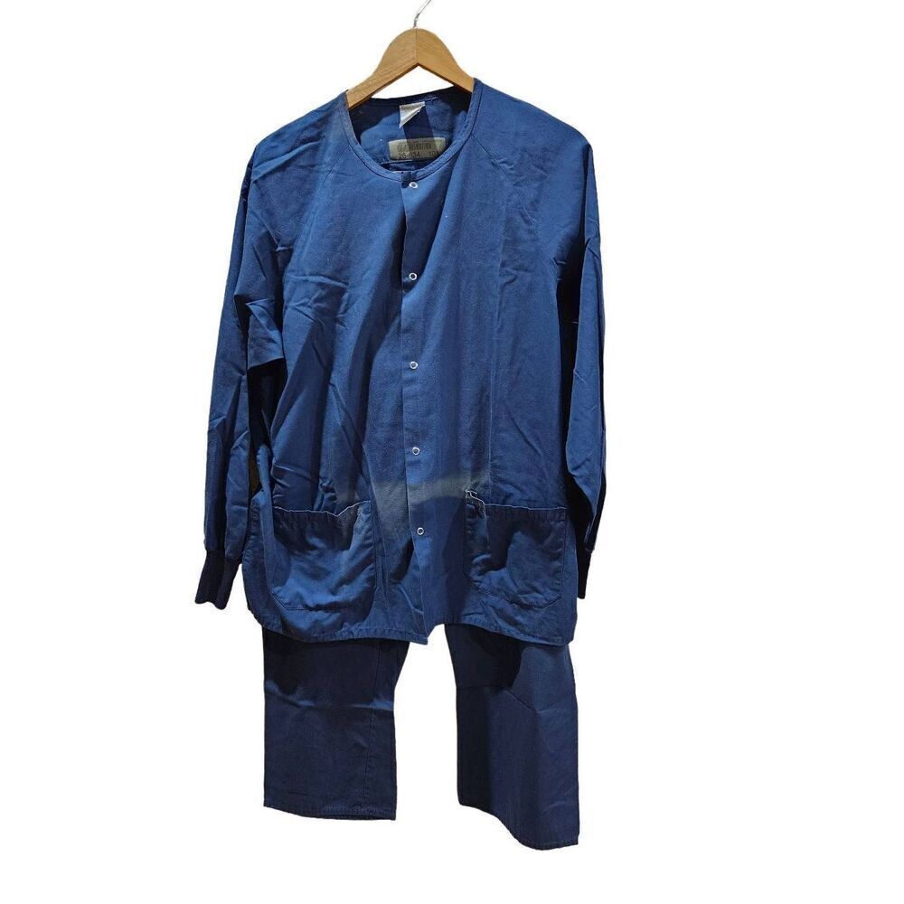 Fashion Seal M scrub Set 80 dark blue